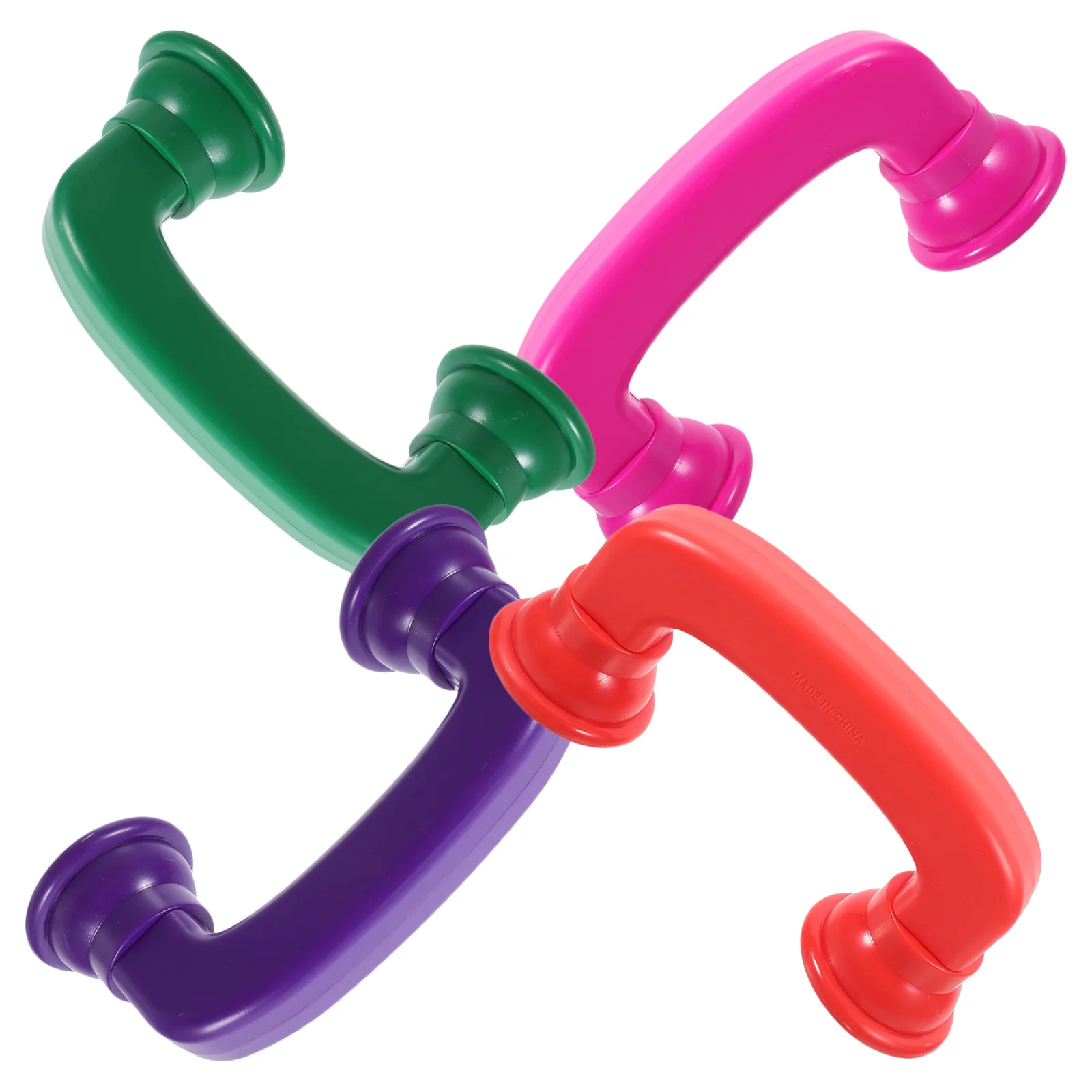 

4 Pcs Auditory Feedback Toys Phones Receiver Whisper for Classroom Colored Fun Decorate