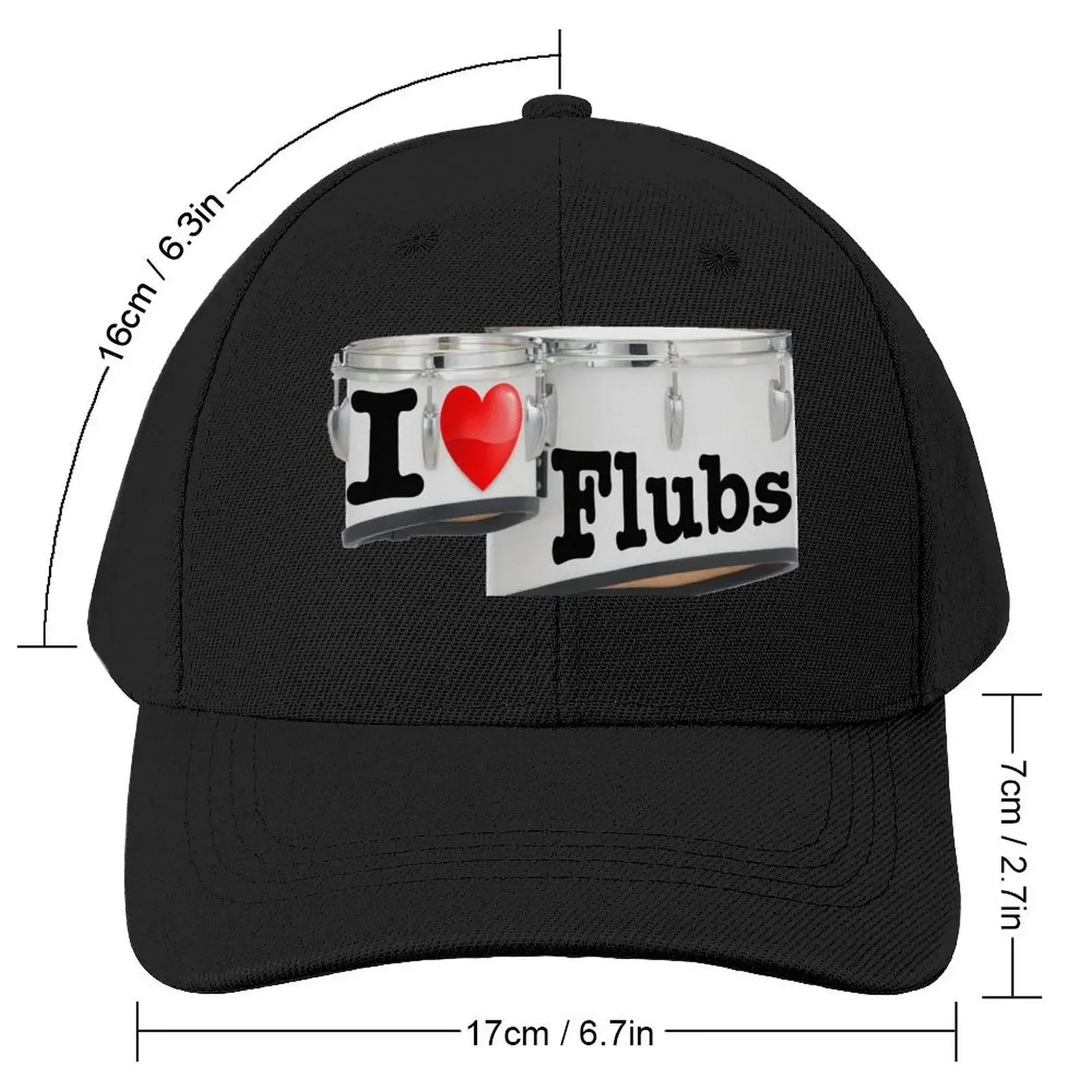 I Heart Flubs Baseball Cap Fishing cap Custom Cap For Men Women's