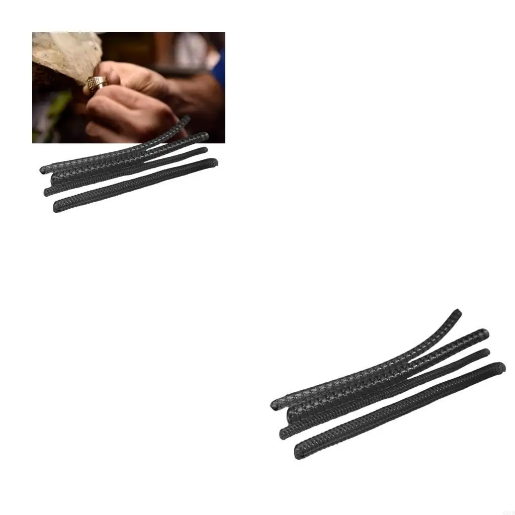 

Pack of 4 Different Size Ring Adjuster Strips Flexible Plastic Tighteners Flexible Ring Resizer Perfect for Secure Fit