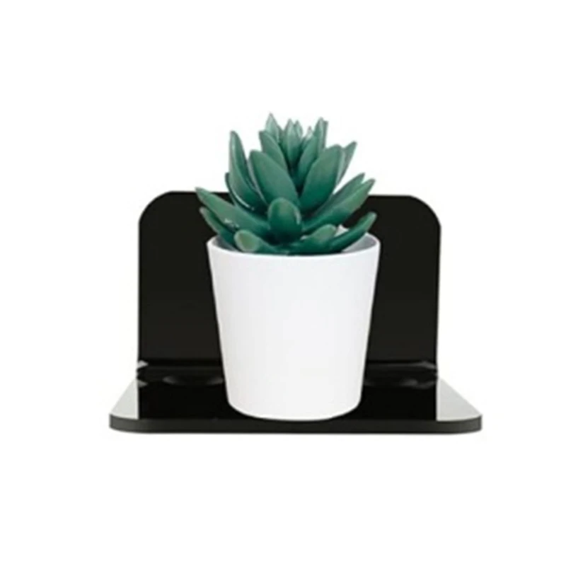 M17B Набор из 3 акриловых плавающих полок для камер наблюдения. Элегантный стеллаж для хранения.