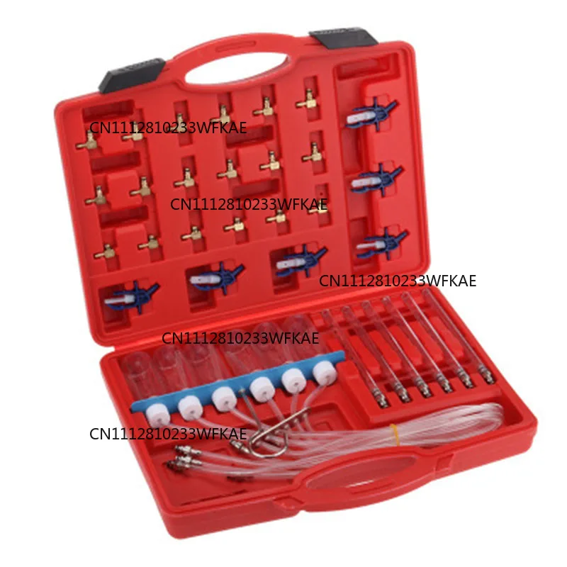 Diesel Injector Detection Tool Diesel Injector Flow Meter Test Kit Common Rail Adaptor Fuel Tester Set