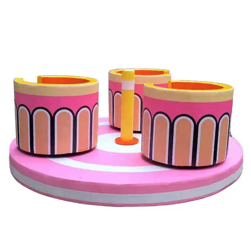 

Children Indoor Playground Electric Rides Merry-Go-Round Electric Soft Play Equipment Kids Rides Soft Playground Carouselpromote