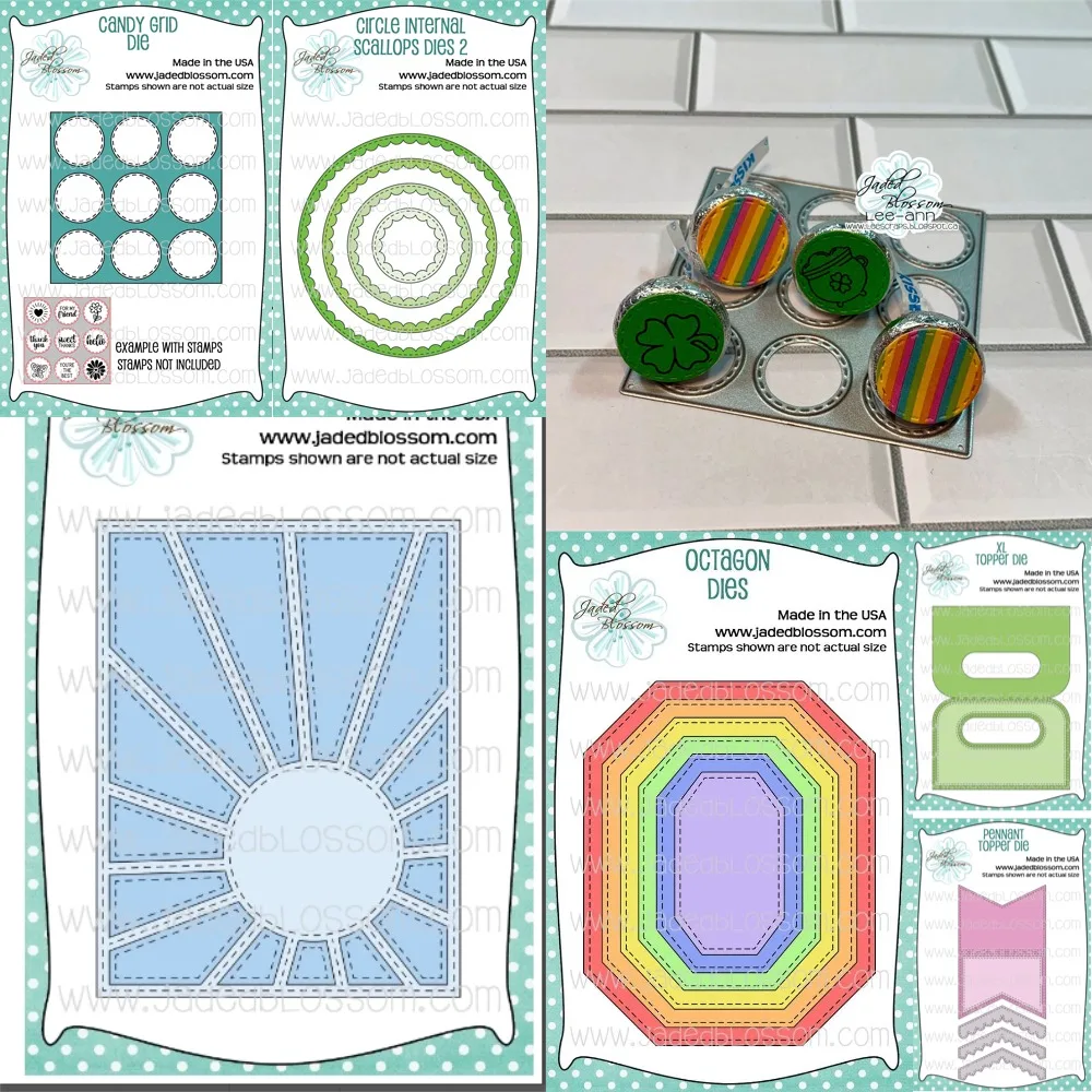 Big Sale Frame Rainbow Disc Metal cutting data slimline essentials scrapbooking card stencil cut die for DIY handmade card craft