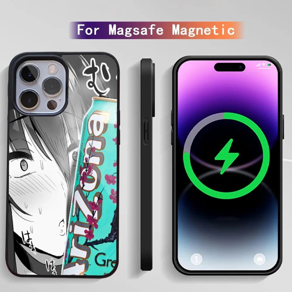 Vaporwave Arizona Iced Tea Aesthetic Phone Case For iPhone 15 14 13 12 11 Plus Pro Max Magsafe Magnetic Wireless Charging