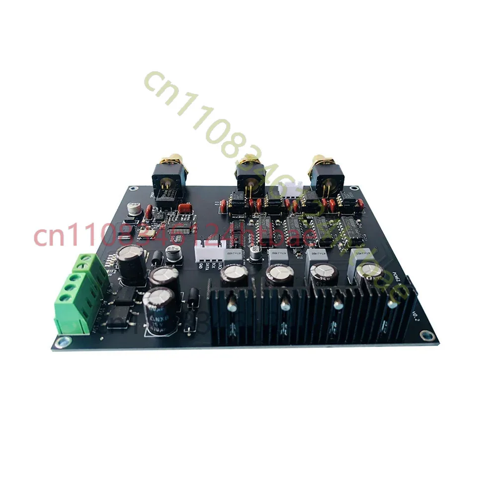 

Differential Parallel Decoding Mainboard for PCM61 Four Channel R2R DAC Black Glue Style Audio Processing