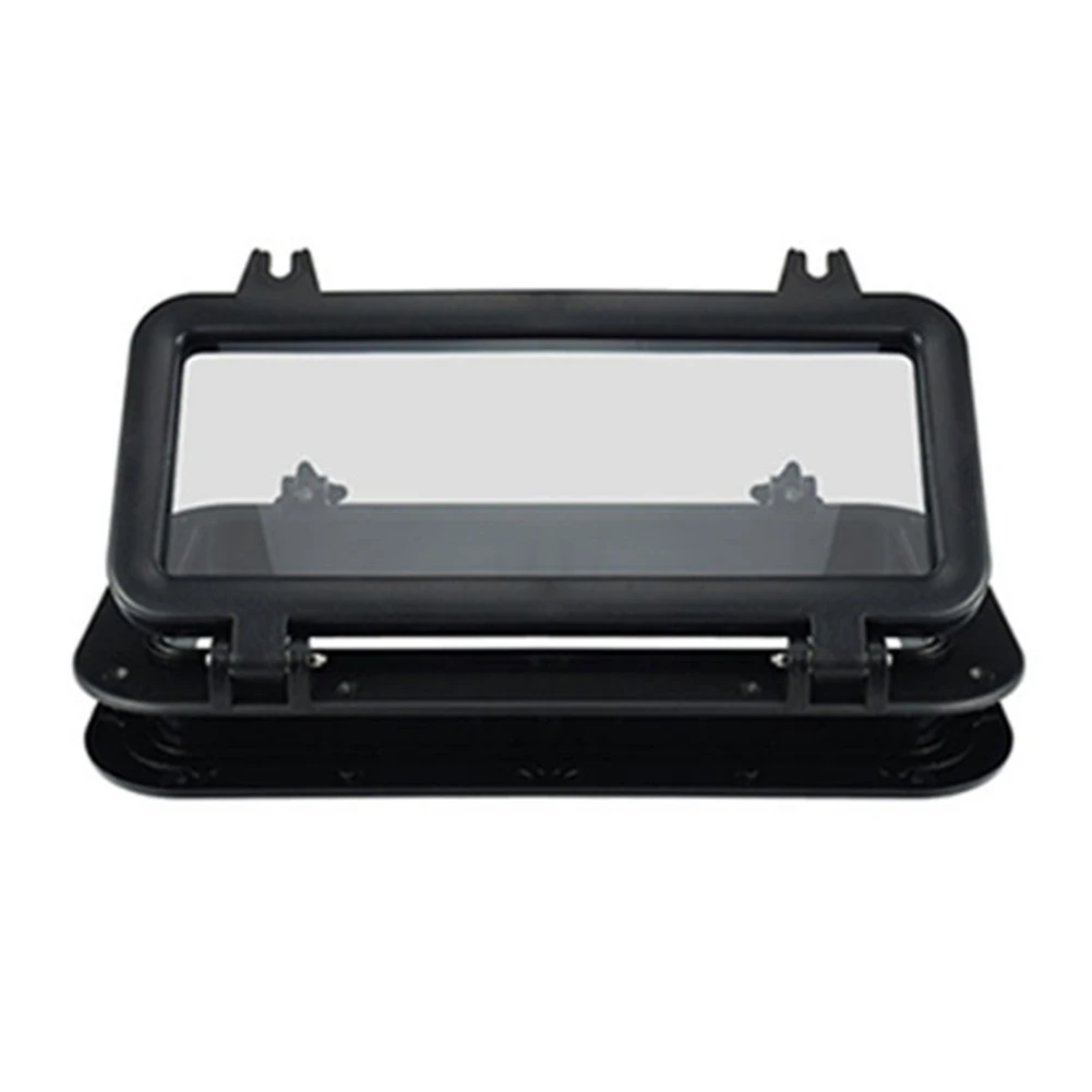 Road Trip Family Camping Rv Window Aluminum Frame Rv Window Rectangular Skylight UV-resistant Window Ventilation System