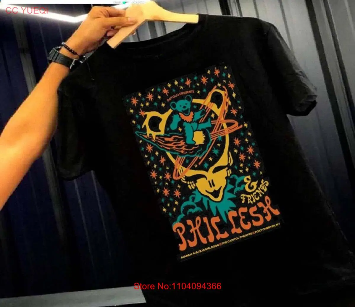 Phil lesh and friends chester 2020 S-234XLGiftf Family Black shirt E773
