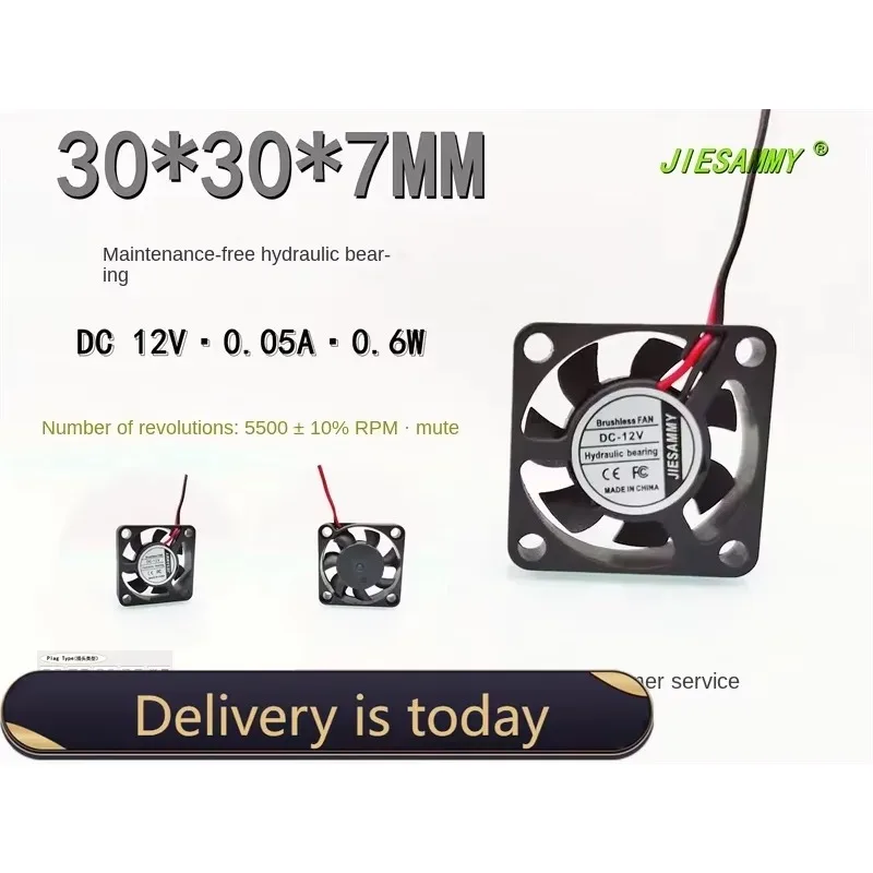 pa SILENT JESAMMY HYDRAULIC BEARING 3007 12V 0.05A MINI GRAPHICS CARD NOTEBOOK 3CM COOLING FAN
