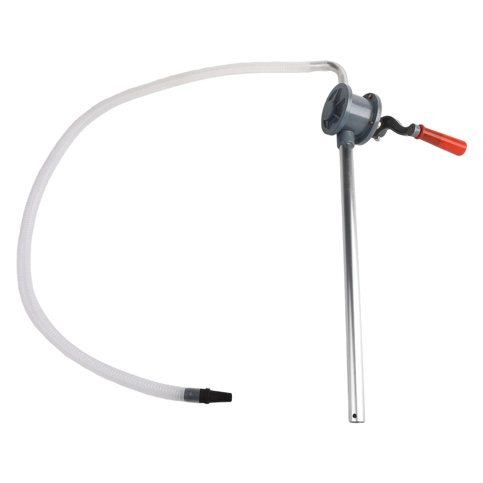 Hand Pump Crank Pump Oil Diesel Pumps Aluminum Transfers Crank Multimeters For Oil Drum Car Truck Heavy Light Oil Extraction