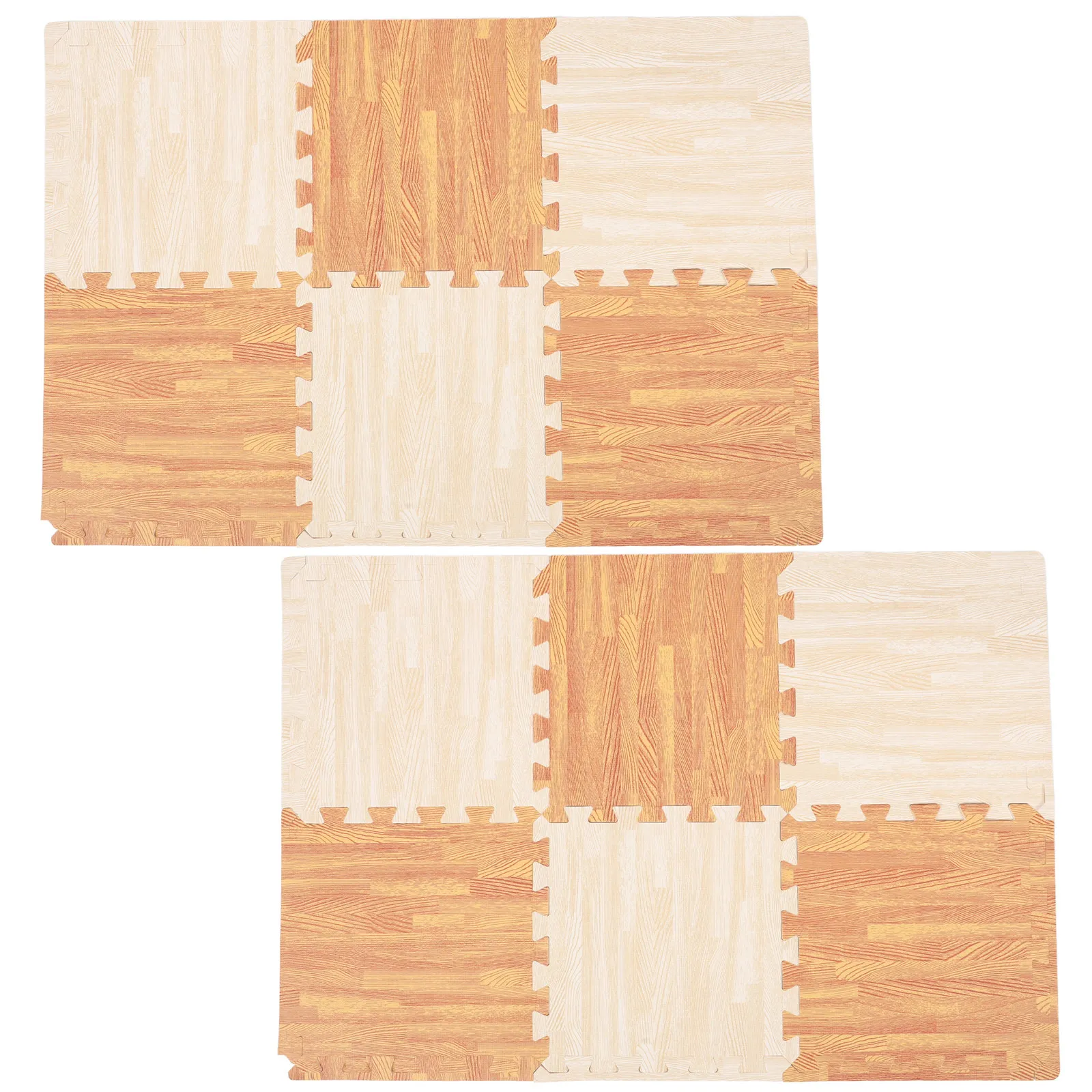 Baby Nursery Cushion - 12Pcs Eva Floor Tiles Interlocking Baby