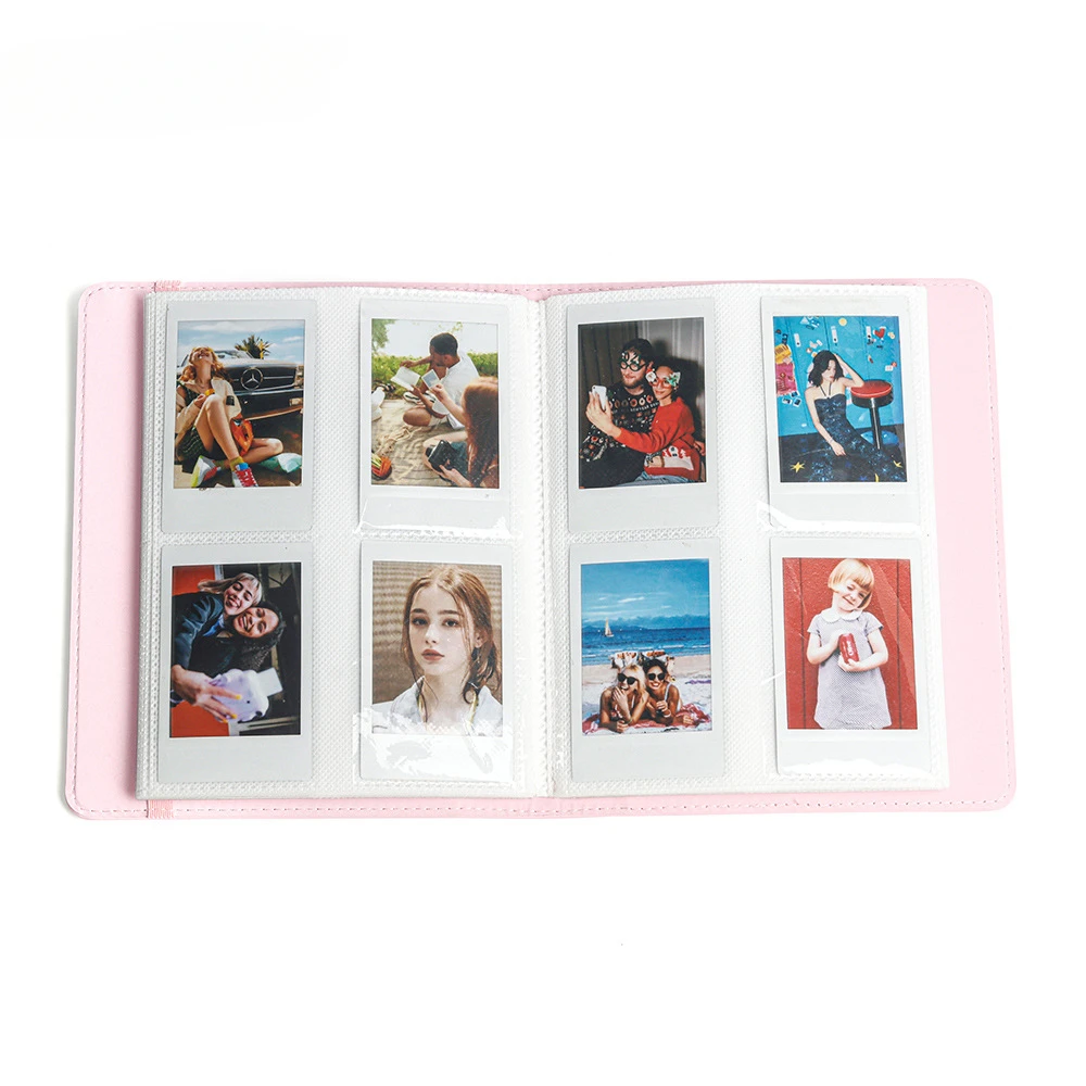 288 Slots PU Leather Cover Photo Album for Fujifilm Instax Mini Film 3 Inch Photocard Holder Window Display Collect Book