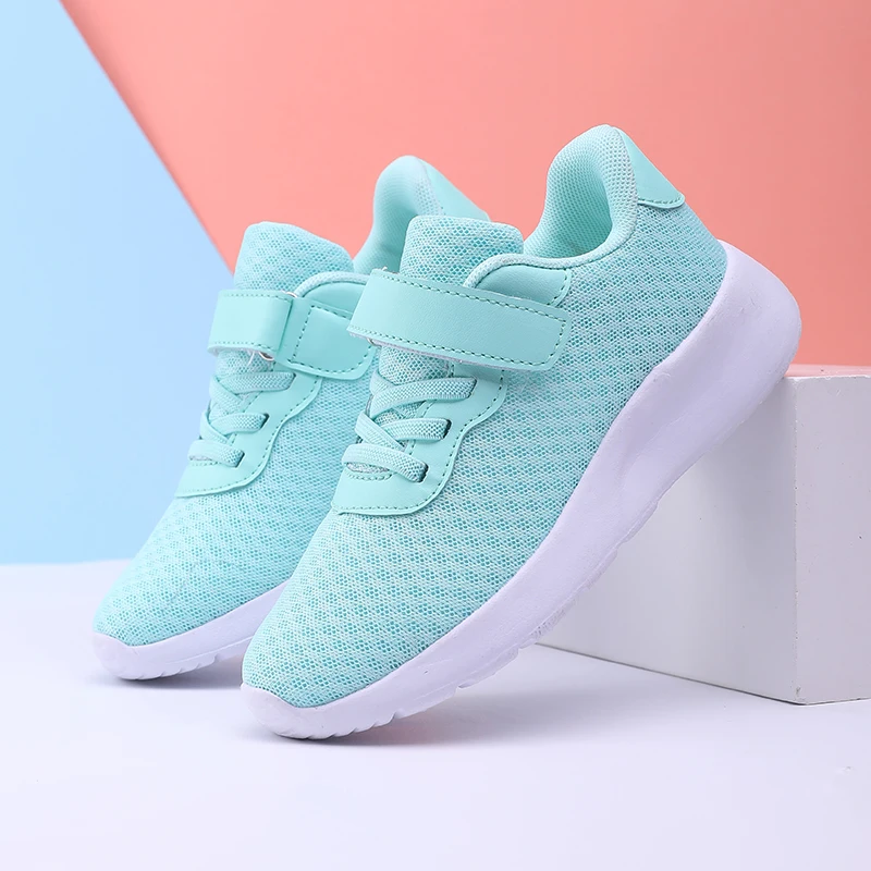 

Дышащие кроссовки для мальчиков, легкая спортивная обувь для девочек, классическая уличная детская дышащая повседневная обувь, теннисная сетчатая обувь