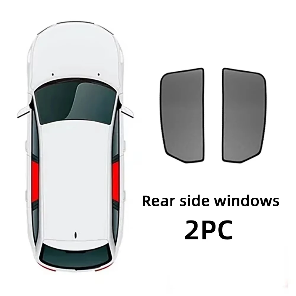 

Для BYD Atto 3 2022 2023 2024 LHD RHD Автомобильный индивидуальный магнитный солнцезащитный козырек на окно, занавеска на лобовое стекло, аксессуары для интерьера