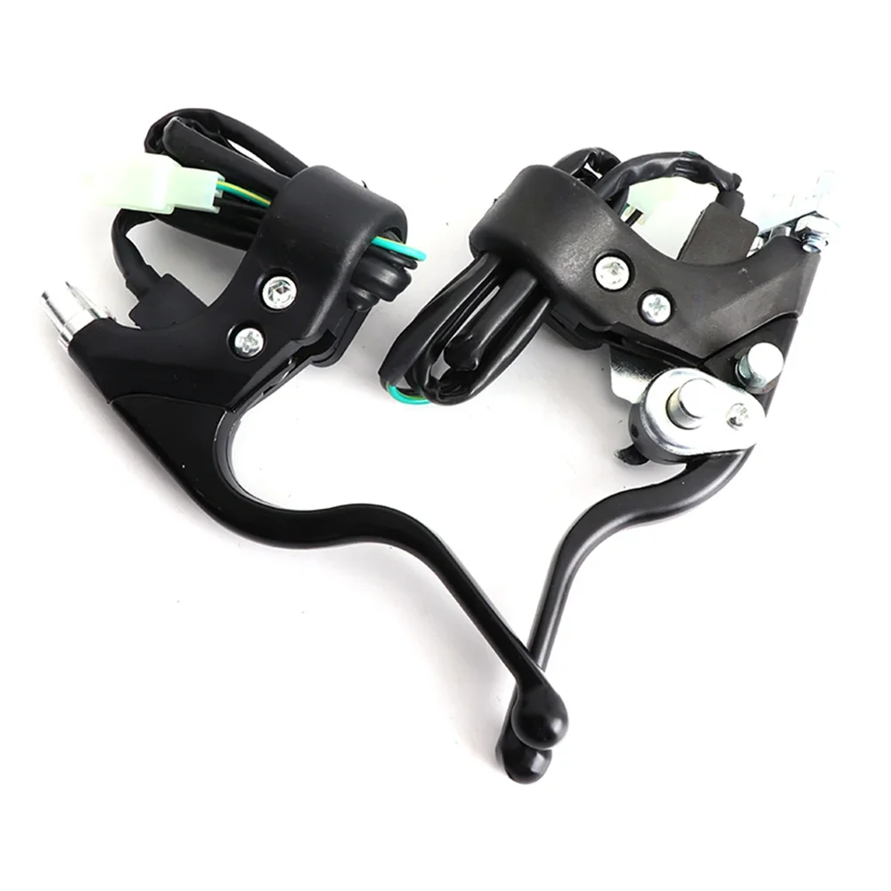 

1 Pair 7/8'' Right-Side Dual Mini Motorcycle Left Handle Brake Lever for 47cc 49cc Dirt Bike Gas Scooter Mini Moto ATV Quad