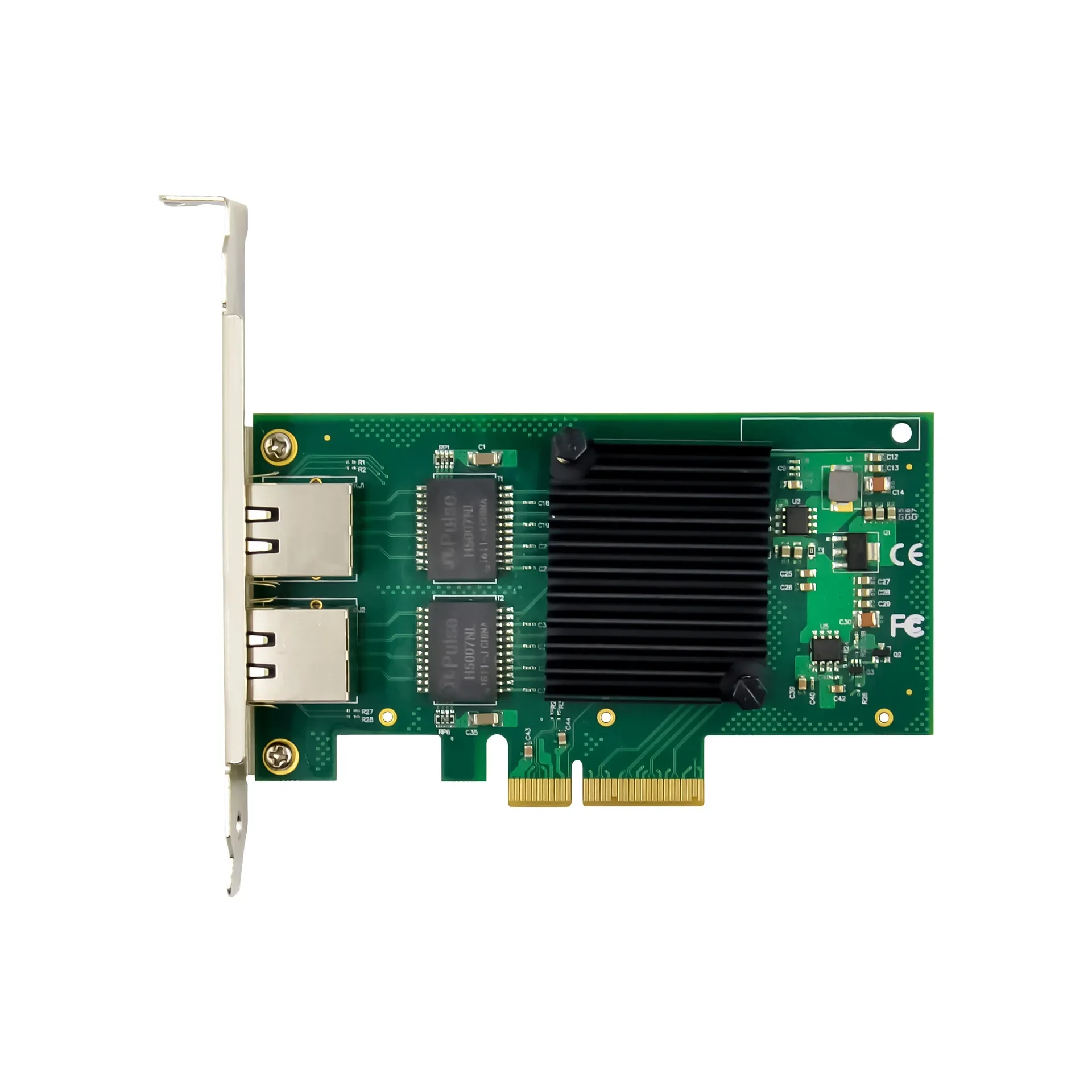 Chip I350AM2 PCI-E Gigabit Cavo per computer desktop a doppia porta Scheda di rete Server I350-T2