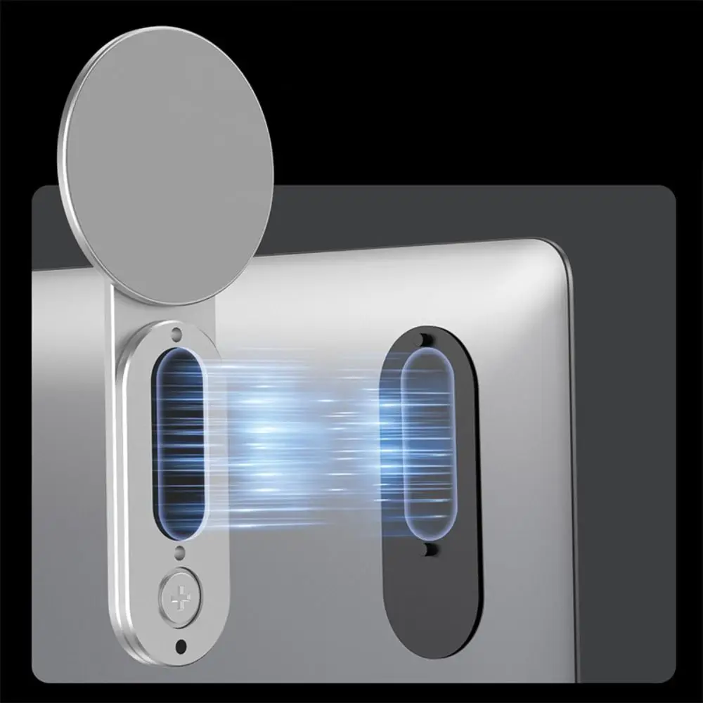 180° Rotating Magnetic Phone Holder Foldable Dual-Screen Interaction Extension Bracket Space Saving Monitor Side Mount