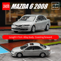 JKM 1/64 2008 Mazda 6 Car Toys Alloy Car Model Diecast Classic Super Racing Car Vehicles Model Collectible Kid Toy Birthday Gift