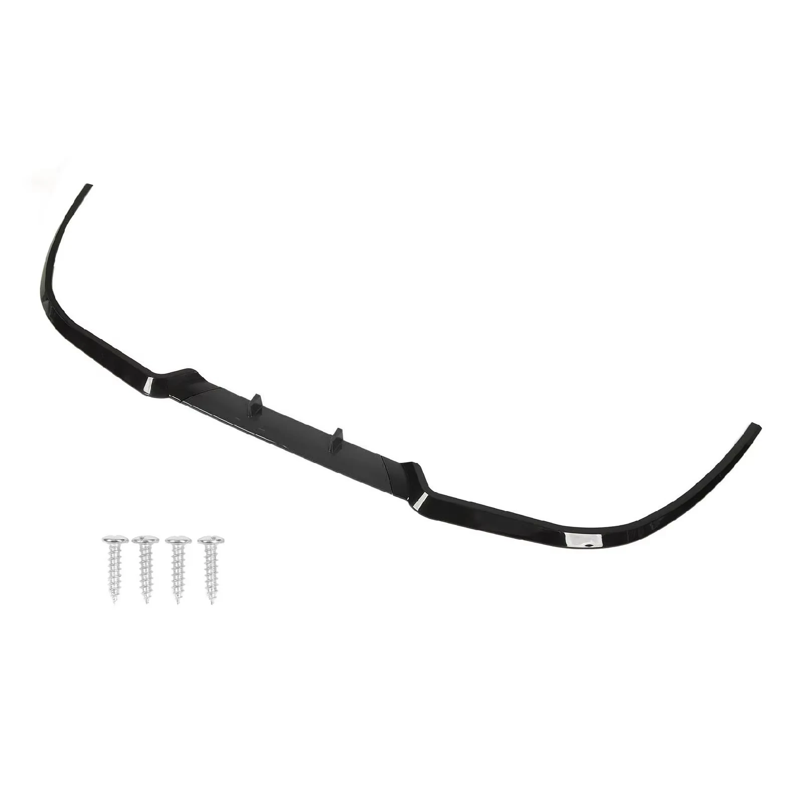 Universal Front Bumper Lip Spoiler Chin Front Skirt Splitter Body Kit  Exterior Protevtive Extension Decoration