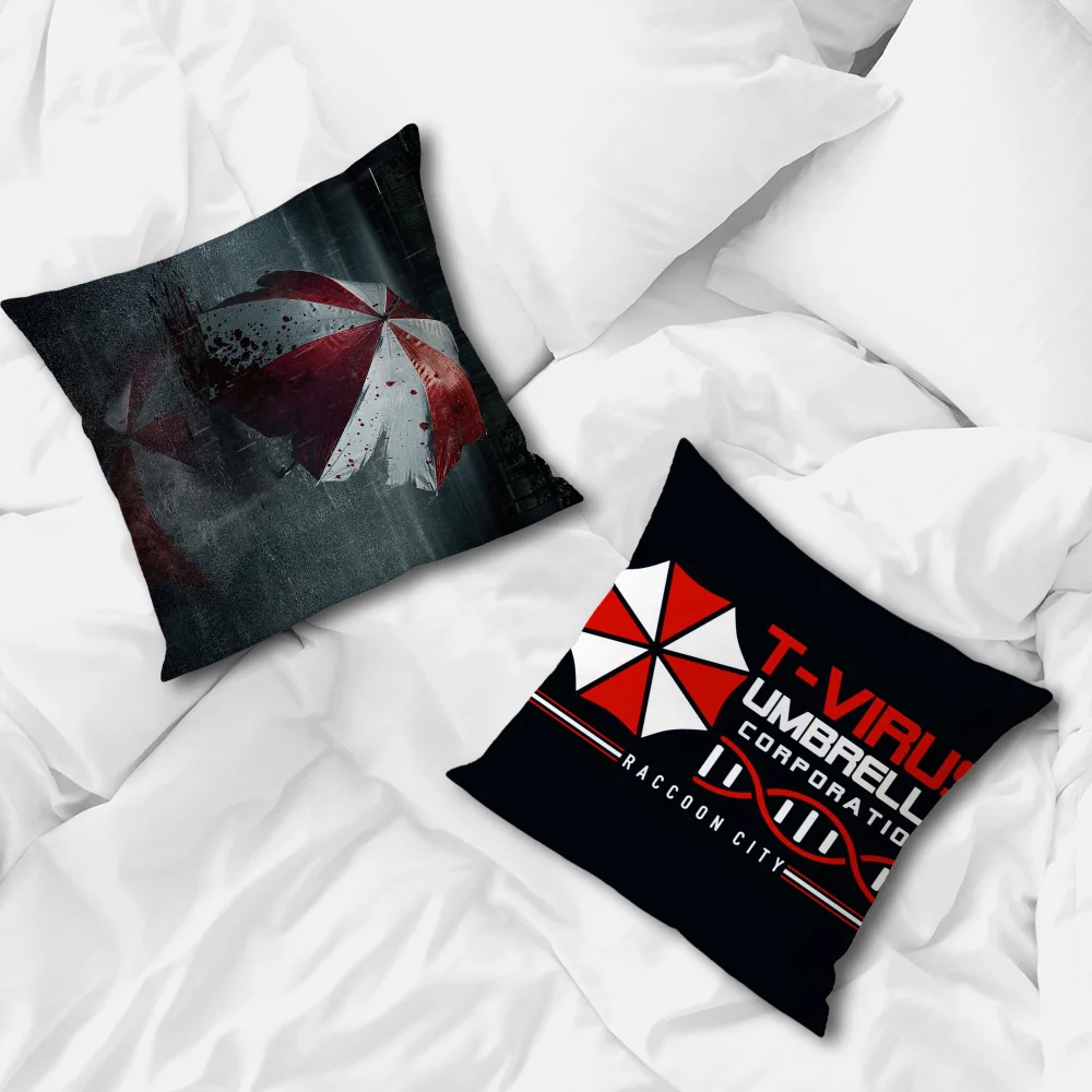 R-RESIDENT E-EVIL Game Pillow cover Home Room Sofa living Coffee Shop Car Cover Office