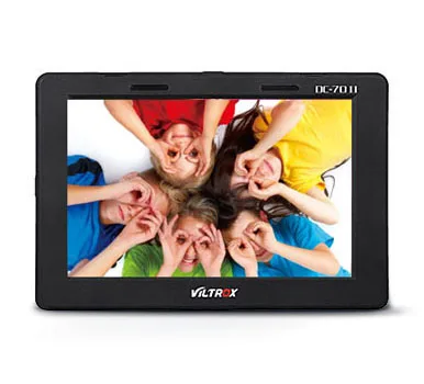 

Viltrox DC-70 II 4K Monitor 7 Inch DSLR Camera/Video Camera AV Input 1024 600 for DSLR Camera Monitor
