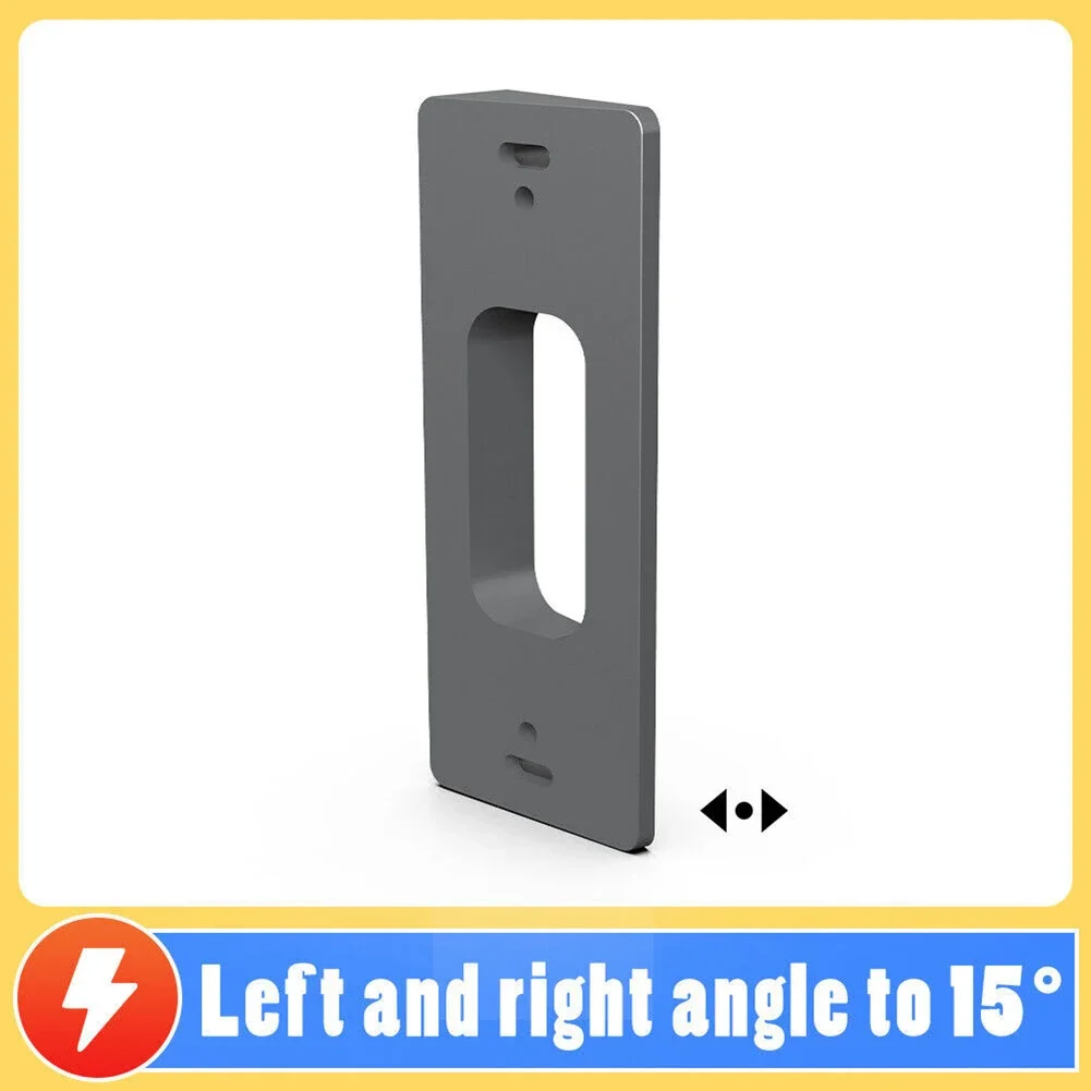 Tools Doorbell Mount Office 15 Degree Adjustable Anti Theft Easy Installation Flexible Long Lasting Performance