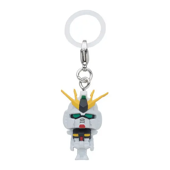 Bandai genuíno gundam figura zaku RX-78-2 gm gundam aéreo gashapon bola q-versão gundam guerreiro móvel emblema ornamento original