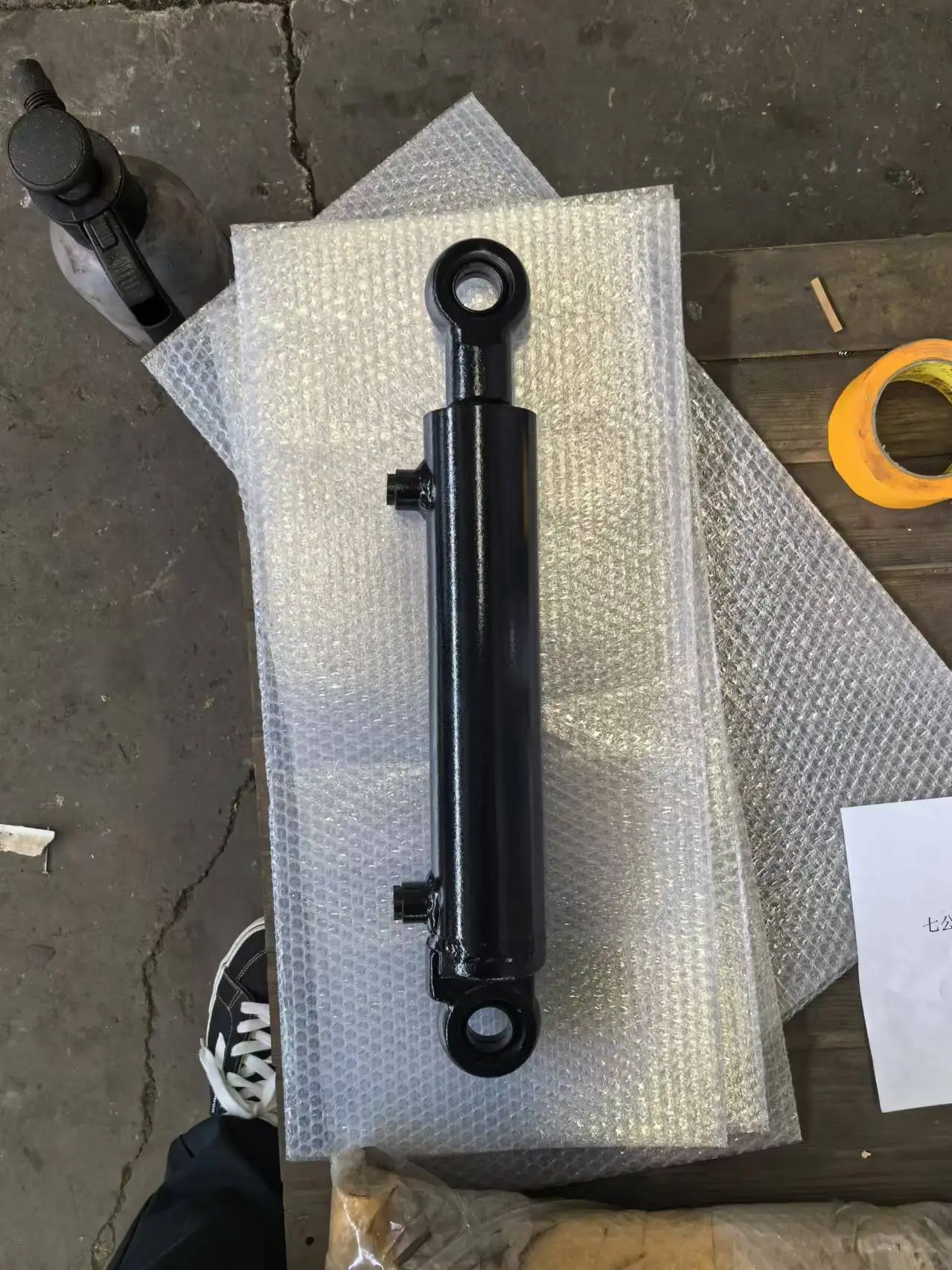 Farm Construction Small Double Acting Top Link Hydraulic Cylinder