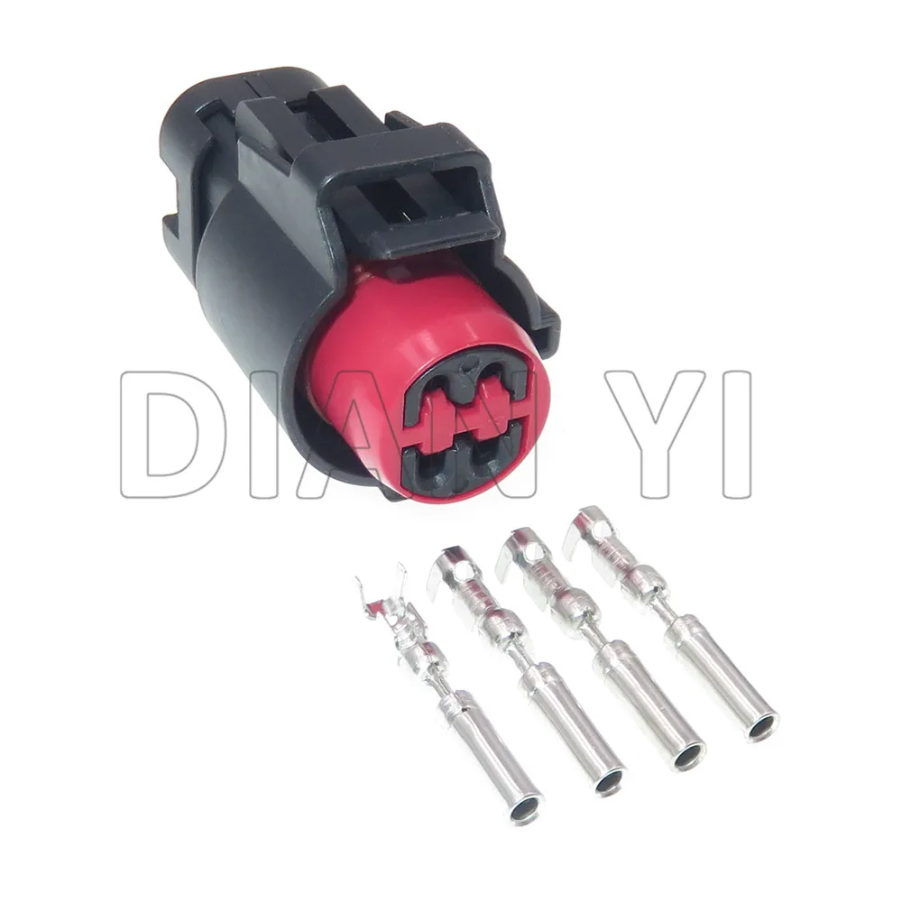 1 Set 4 Way Auto Air Conditioning Pressure Switch Sensor Socket AC Assembly For Ford Mondeo Focus Car Modification Accessories
