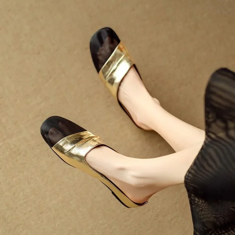 

Breathable Mesh Shoes Comfortable Elegan Waterproof Shoe 2025 Luxury Slides High Quality Pvc Women's Slippers and Ladies Sandals