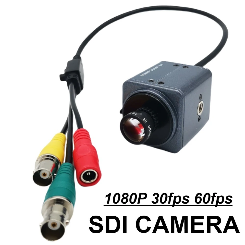 2K 5MP 2MP IMX290 Industrial CCTV HD-SDI EX-SDI 60FPS 50FPS 2.0MP 1080P Security Mini Broadcast Box SDI Camera with OSD Menu