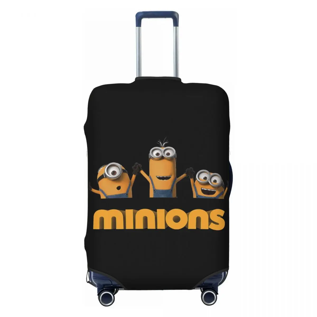 

Custom M-Minions Cartoon Luggage Cover Protector Cute Anime Travel Suitcase Covers for 18-32 Inch