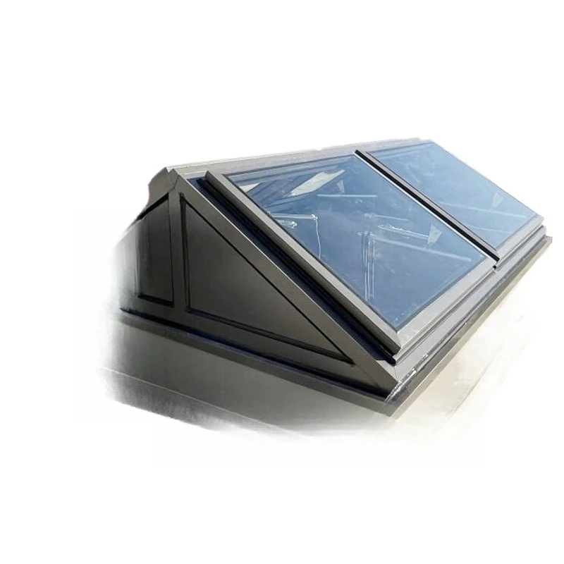 

Thickened aluminum alloy electric sunroof roof sun room basement attic roof manual wind and rain sensing sunroof