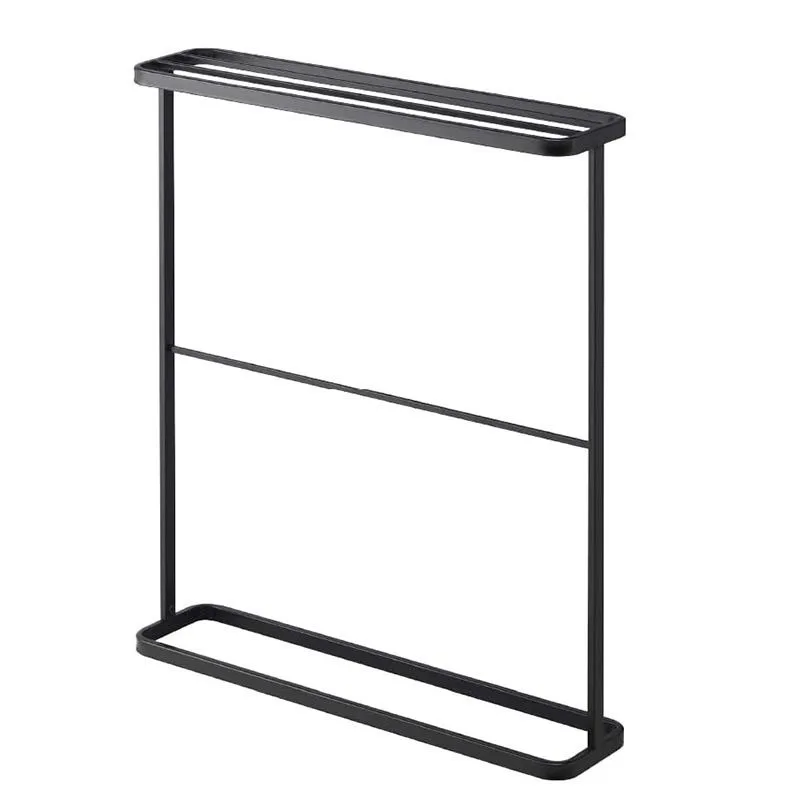 Free Standing Towel Rack Metal Bath Towel Rack Stand Towel Rack Holder Storage For Home Laundry Room Bathroom Outdoor Poolside