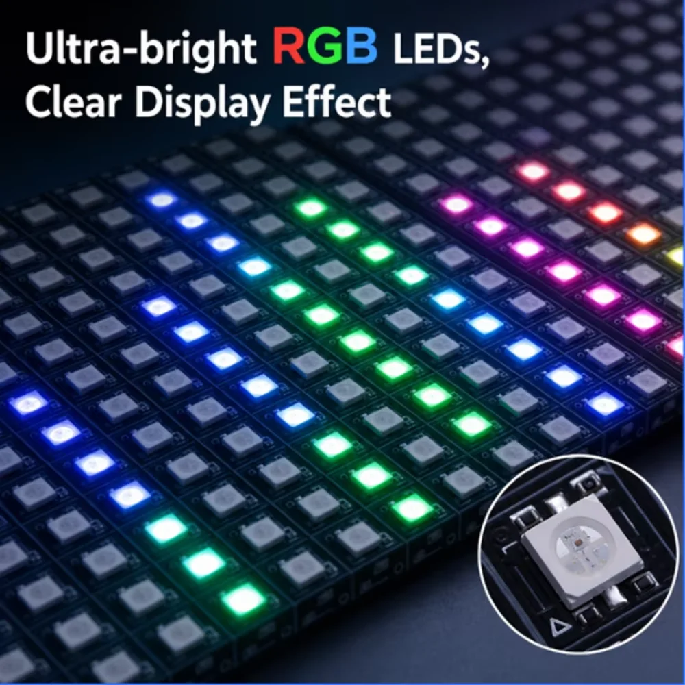 SP802E Controller Can Draw Write Party And Profess A Special 8x8 16x16 8x82 24x24 WS2812 Pixel Screen