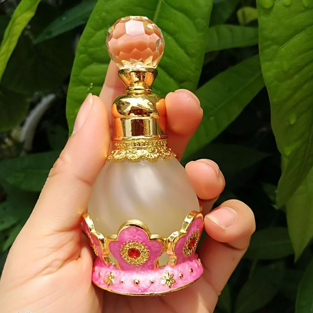 1 szt. Matowa Szklana Butelka z Kroplomierzem 10 ml Pojemnik na Olejki Eteryczne do Podpakowywania, Wielokrotnego Użytku, Przenośna Fiolka na Perfumy, Balsamy do Ciała, Ochrona UV