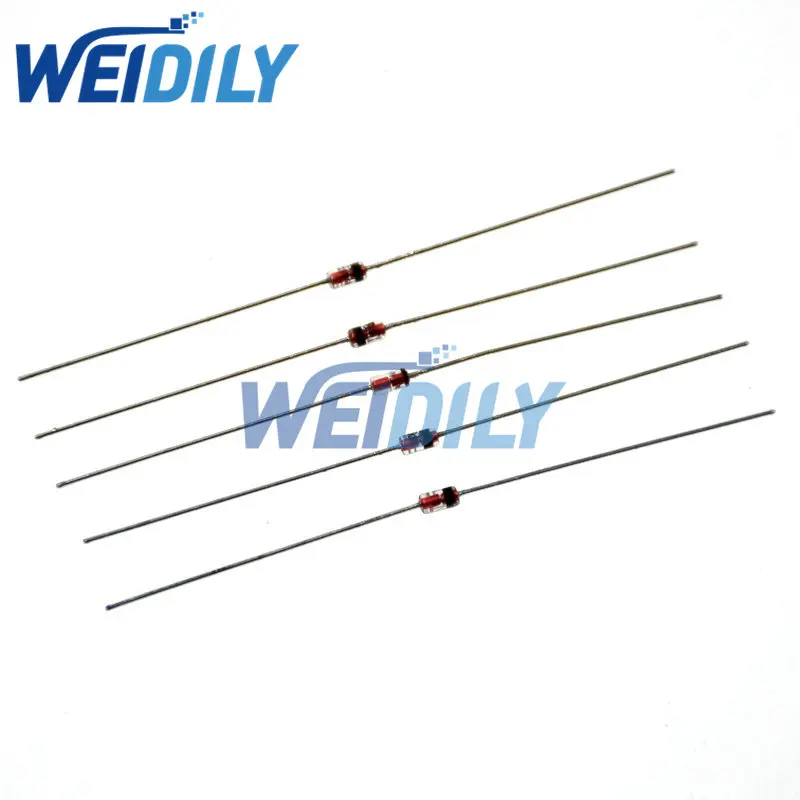 100PCS 1N60P 1N60 Schottky Diode 45V Germanium Diode TV FM Radio Detection Diodes New