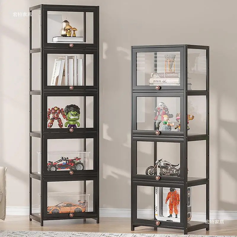 

New ultra-narrow bookshelf space-saving simple household bedroom living room children's storage bookcase solid wood