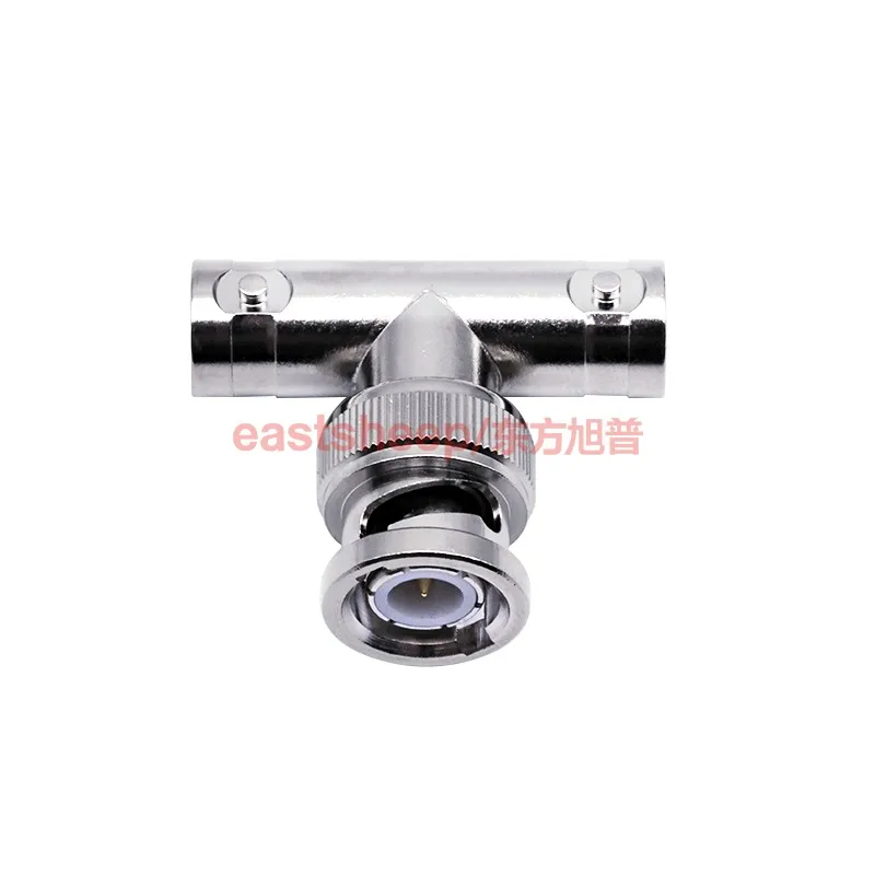 eastsheep RF adapter BNC-KJK BNC three-way head BNC-JKK adapter One male and two female