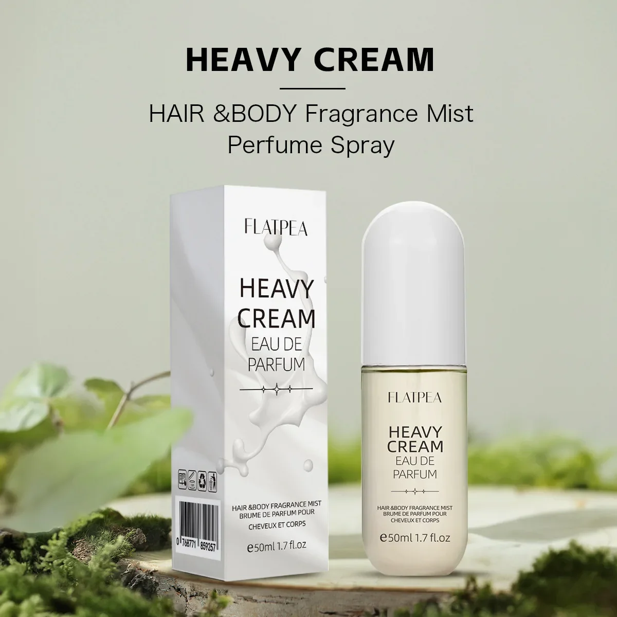 Best-Selling Creamy Perfume Spray Non-Alcoholic Long-Lasting Scent Gentle Fragrance 50ml Stock