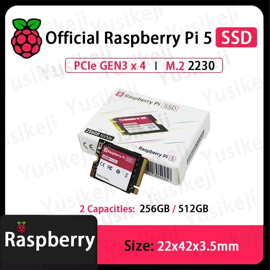 Raspberry Pi 5 NVMe SSD 256 ГБ / 512 ГБ | AliExpress
