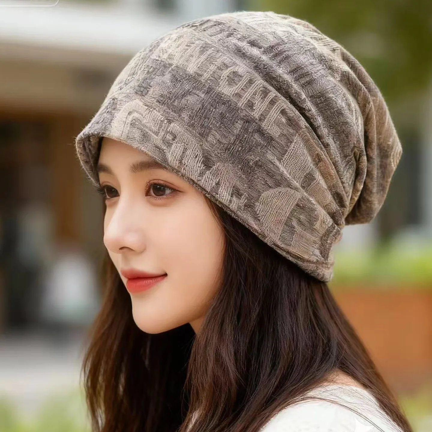 Berretto Invernale Antivento Sottile - Cappello Unisex Senza Pressione per Testa Calva