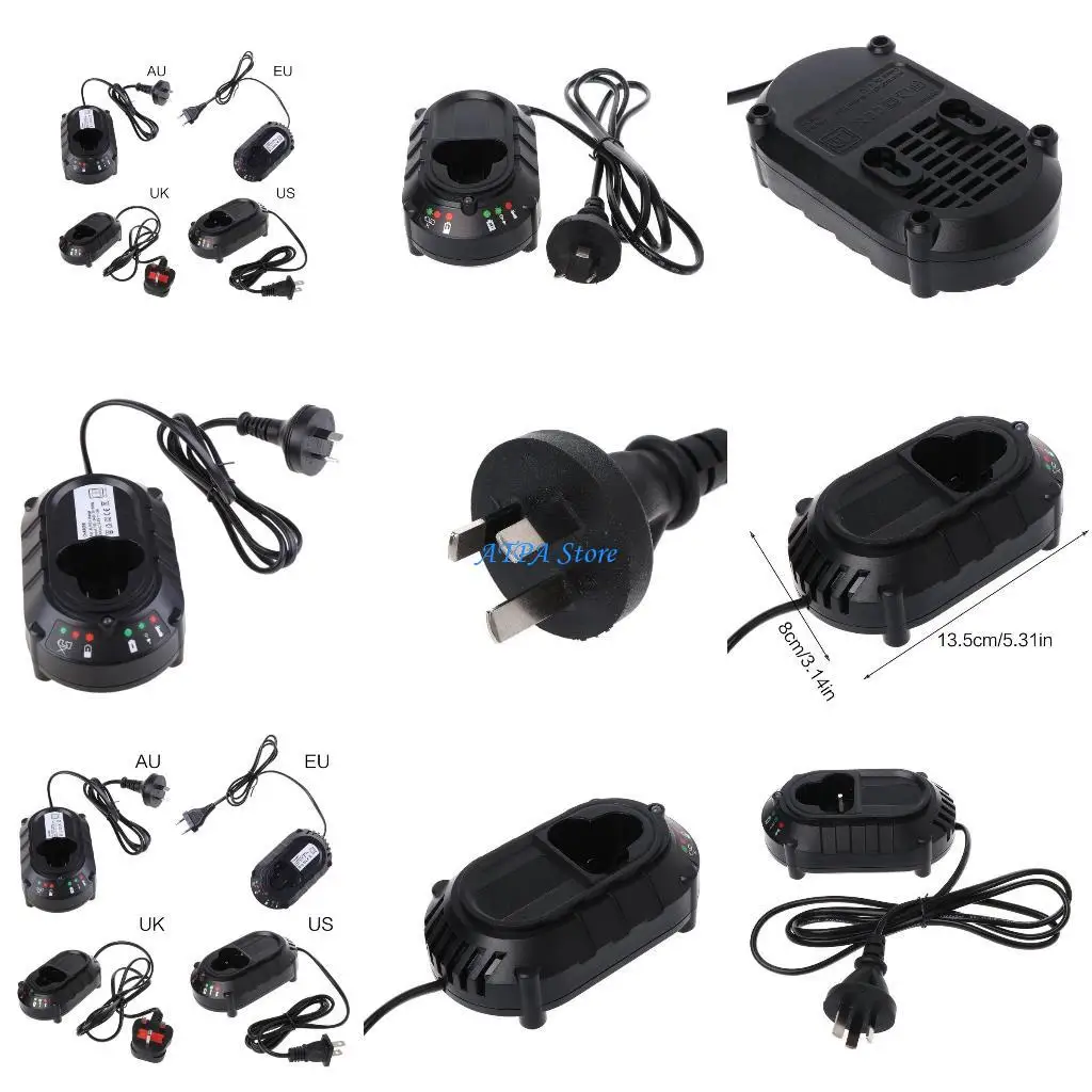 

U13C Safe Li-ion Battery Charging Dock Power Adapter for 10.8V/12V Lithium Battery BL1013