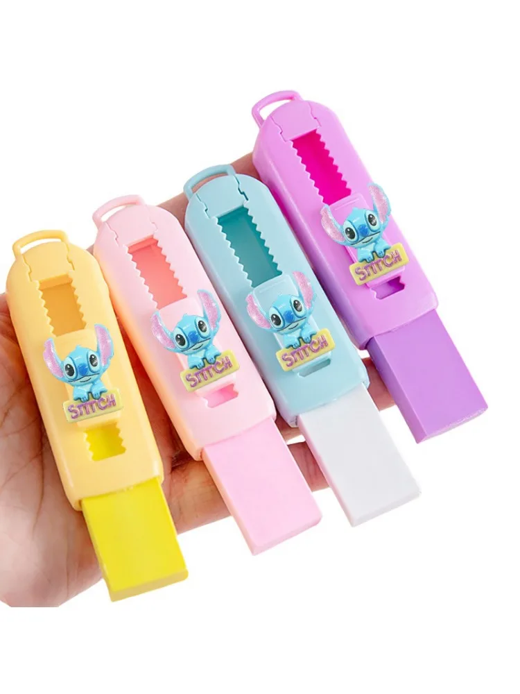 Gommes correctrices en résine de dessin animé, point Push Pull, crayon d'écriture, nettoyage des étudiants, papeterie fournitures scolaires et de bureau