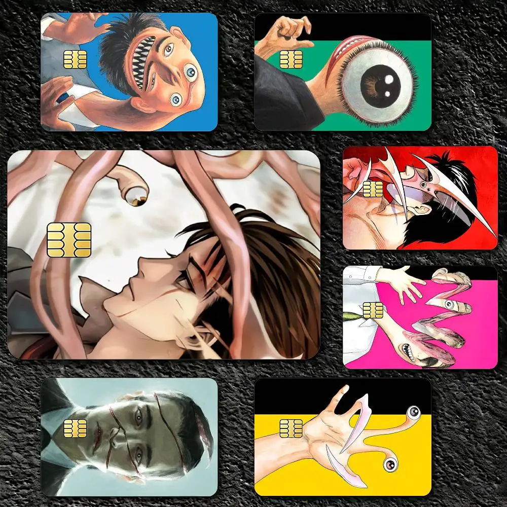 

Anime P-Parasyte Sticker Decoration Creative Bank Card Bus Metro Waterproof Sticker
