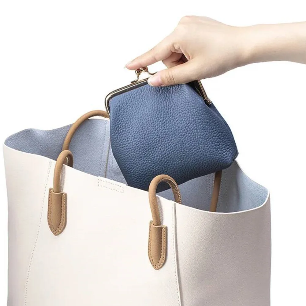 Woman Coin Wallet  Necklace And Ring Jewelry Bag Lady Mini Bag Genuine Leather Lipstick And Coin Storage Bag Lady Small Bag