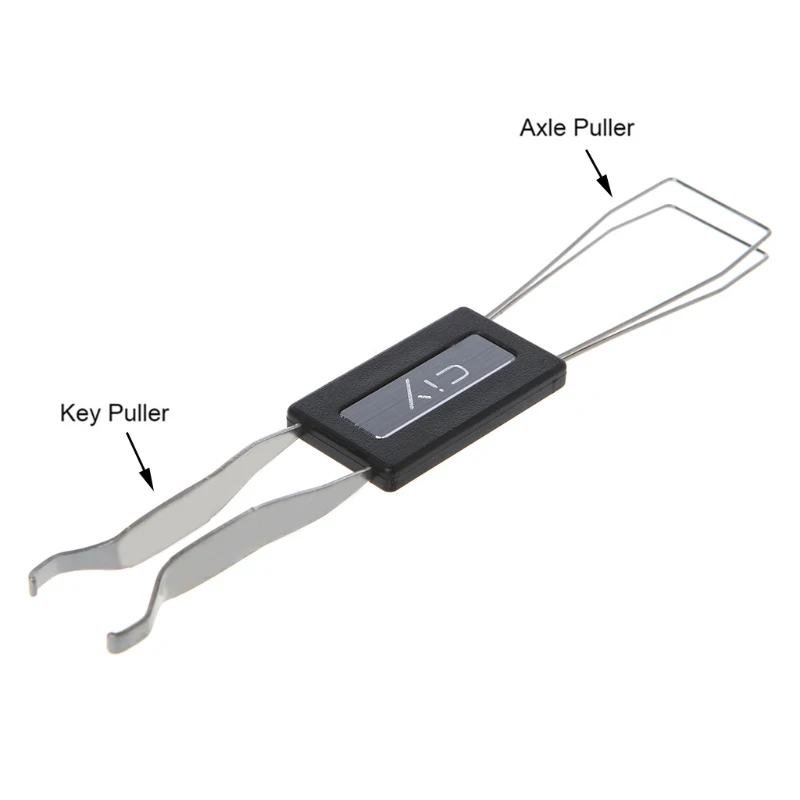 2-in-1-Universal-Tastenkappen-Abzieher, Schalter-Abzieher, Entfernung mechanischer Tastatur, Ersatz, Staubreiniger, Hilfe,