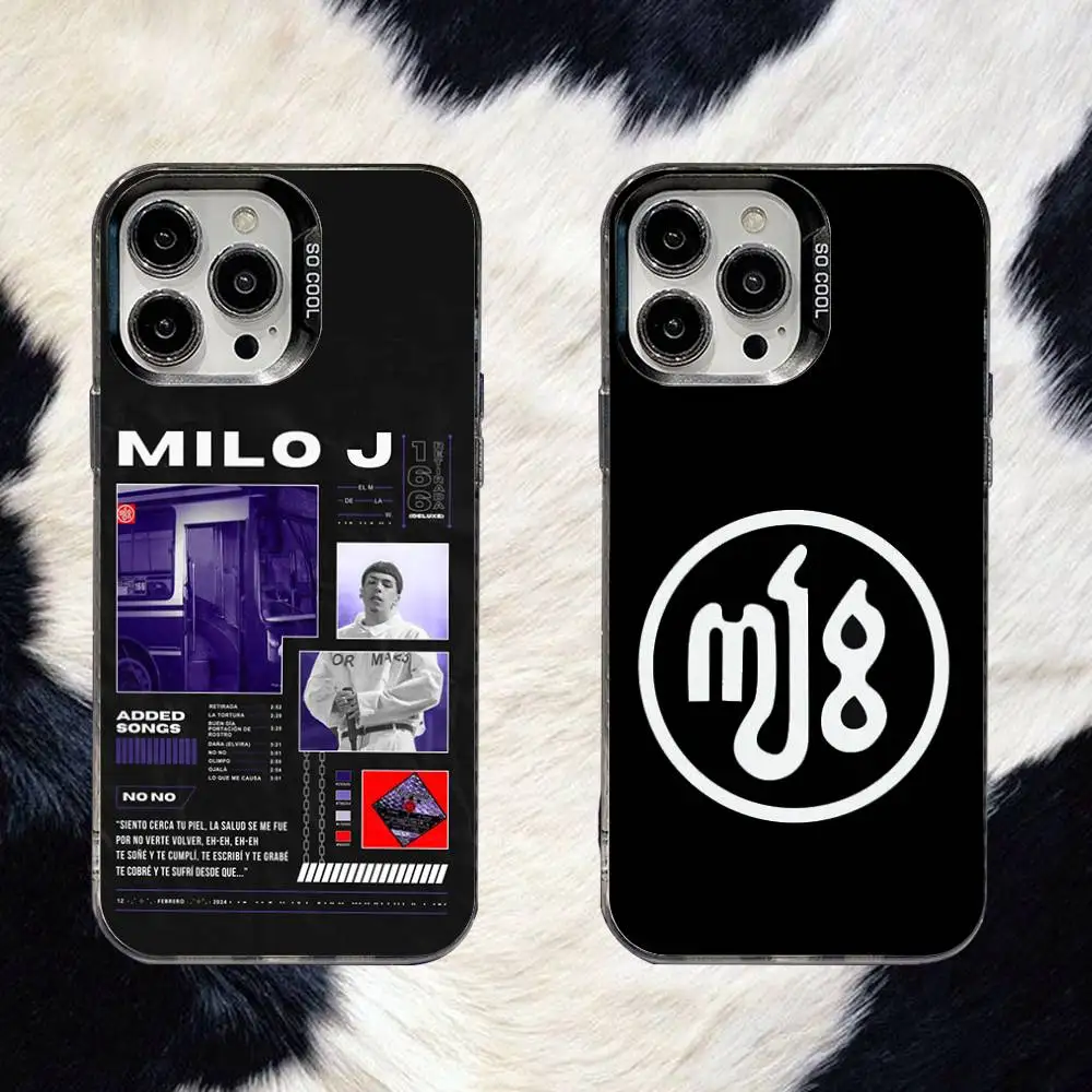 

Milo J 166 Phone Case For iPhone 16,15,14,13,12,11,8,7,Pro,Max,Plus,Mini,XS,SE Anti Fall Black Matte Hard