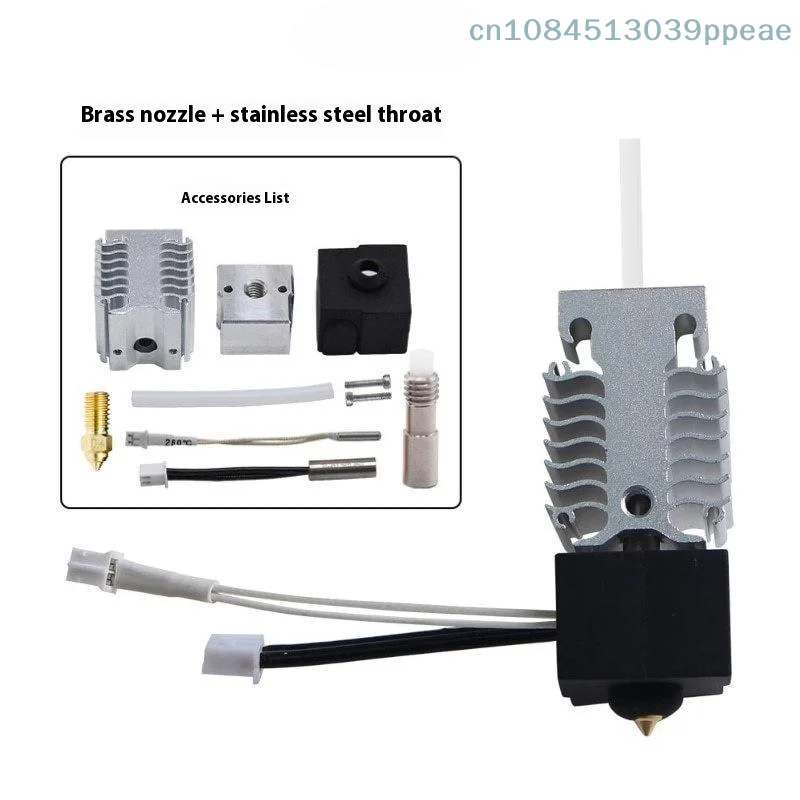 

Creative Ender 3 V3 SE Hotend Комплект сопел для 3D-принтера — эффективное отопление и охлаждение горла из нержавеющей стали для улучшенного совершенства