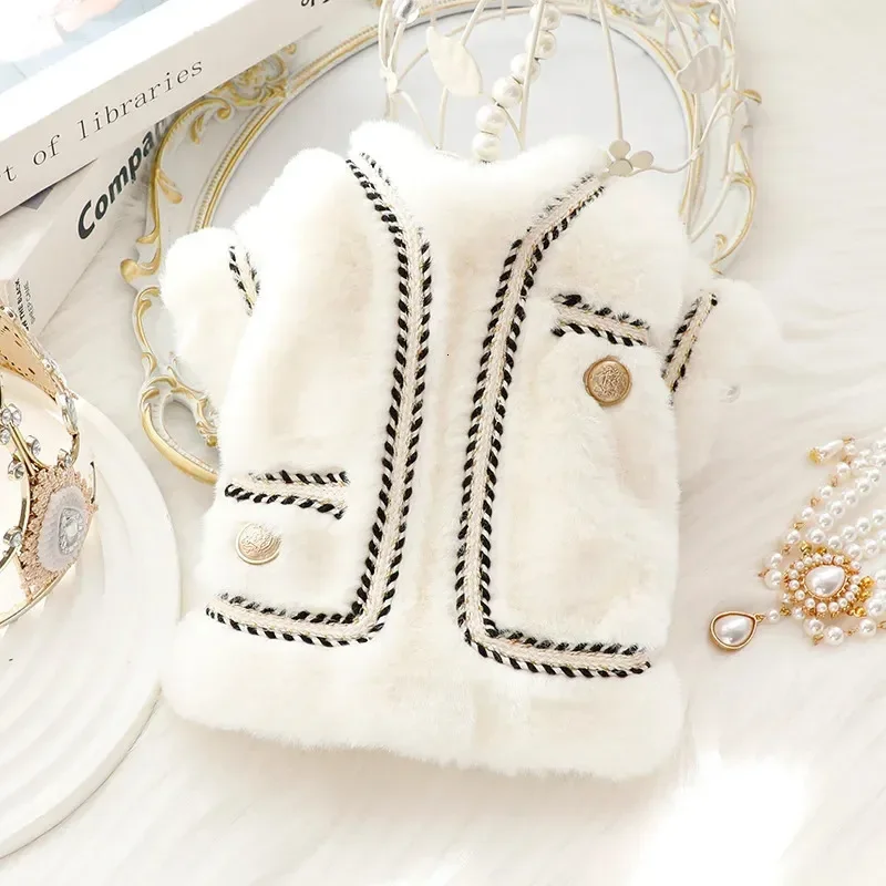 

Dog Clothes Autumn Winter Thick Cat Princess Cotton Sweater Coat Cat Pomeranian Schnauzer Puppy Costume Yorkshire Pugs 250820