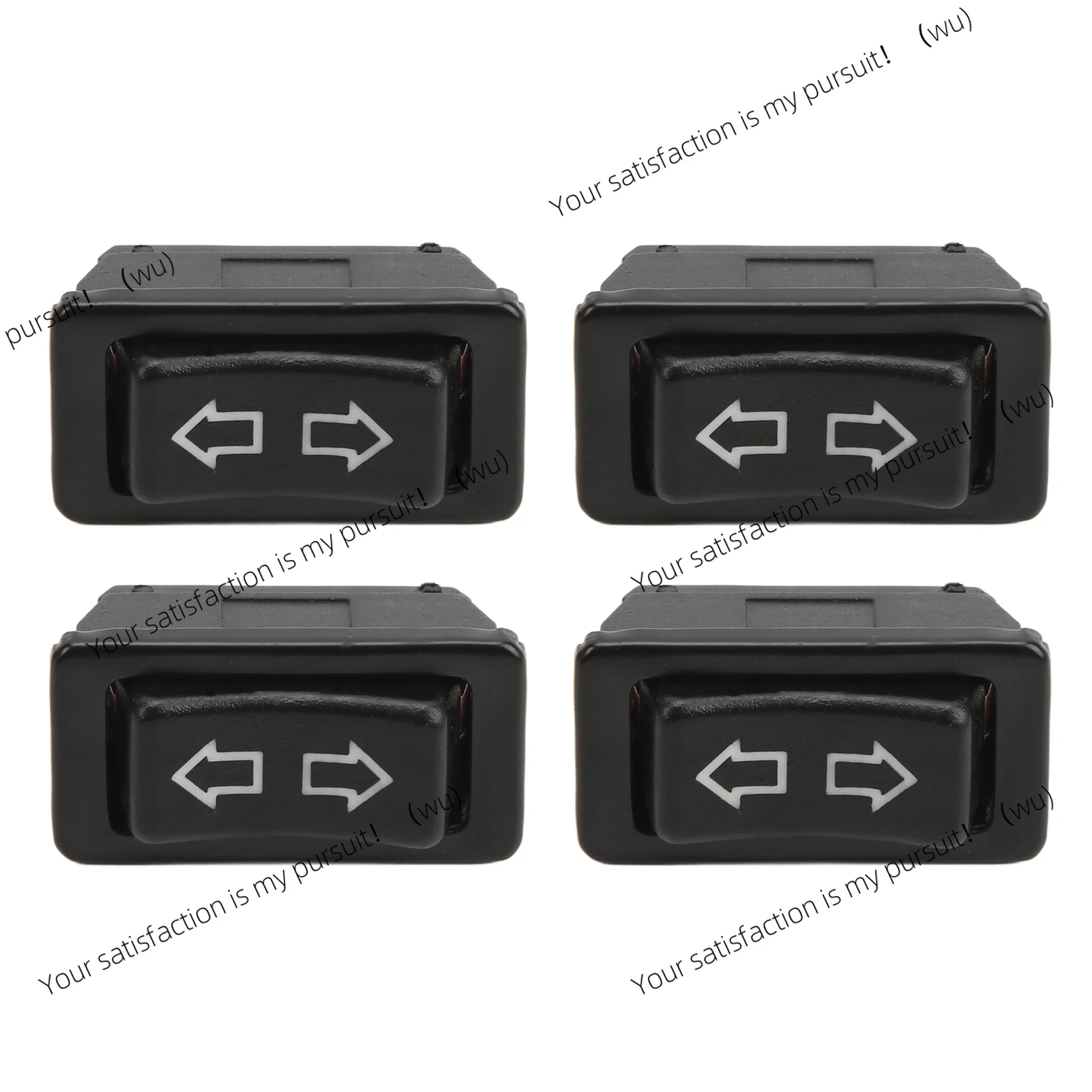 

ZOCI-4 шт. 5-контактный переключатель стеклоподъемника автомобиля универсальные переключатели подъема стекла с зеленой лампой DC12V 24V автомобильный переключатель стеклоподъемника